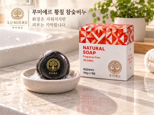 황칠 참숯 비누 100g