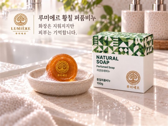 황칠 퍼품비누 100g