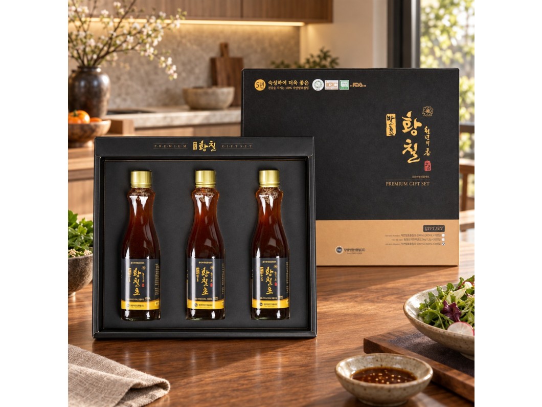 자연발효 식초 세트 300ml 3종
